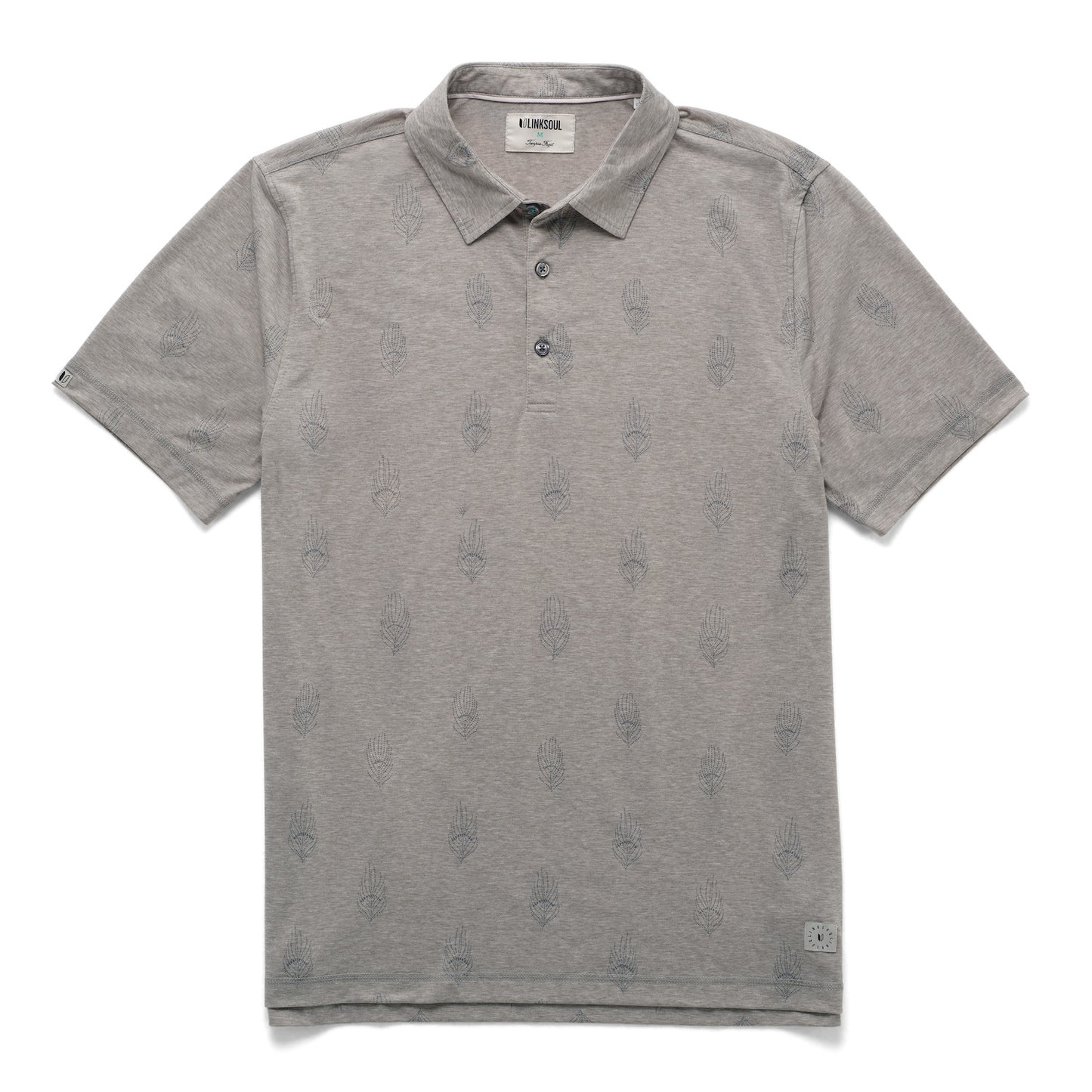 LINKSOUL Printed Delray Polo